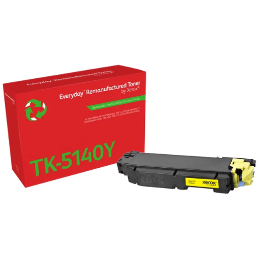 Toner Everyday  Compatibil  Kyocera TK-5140Y Galben