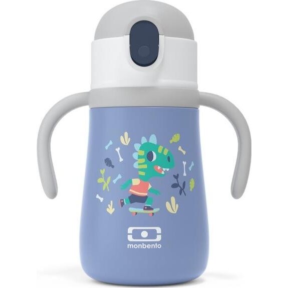 Termos Stram Dino  0.36: 12h Inox Albastru