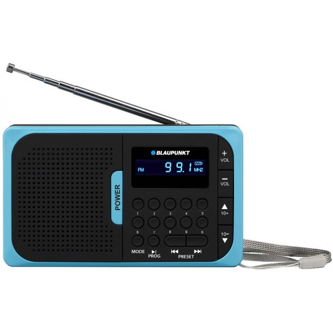 Radio PR5BL microSD FM Tuner Albastru