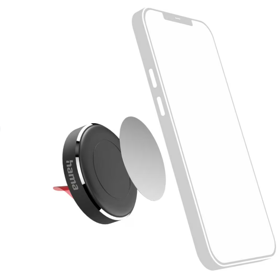 Suport Telefon Magnet Universal Parbriz/Bord Negru