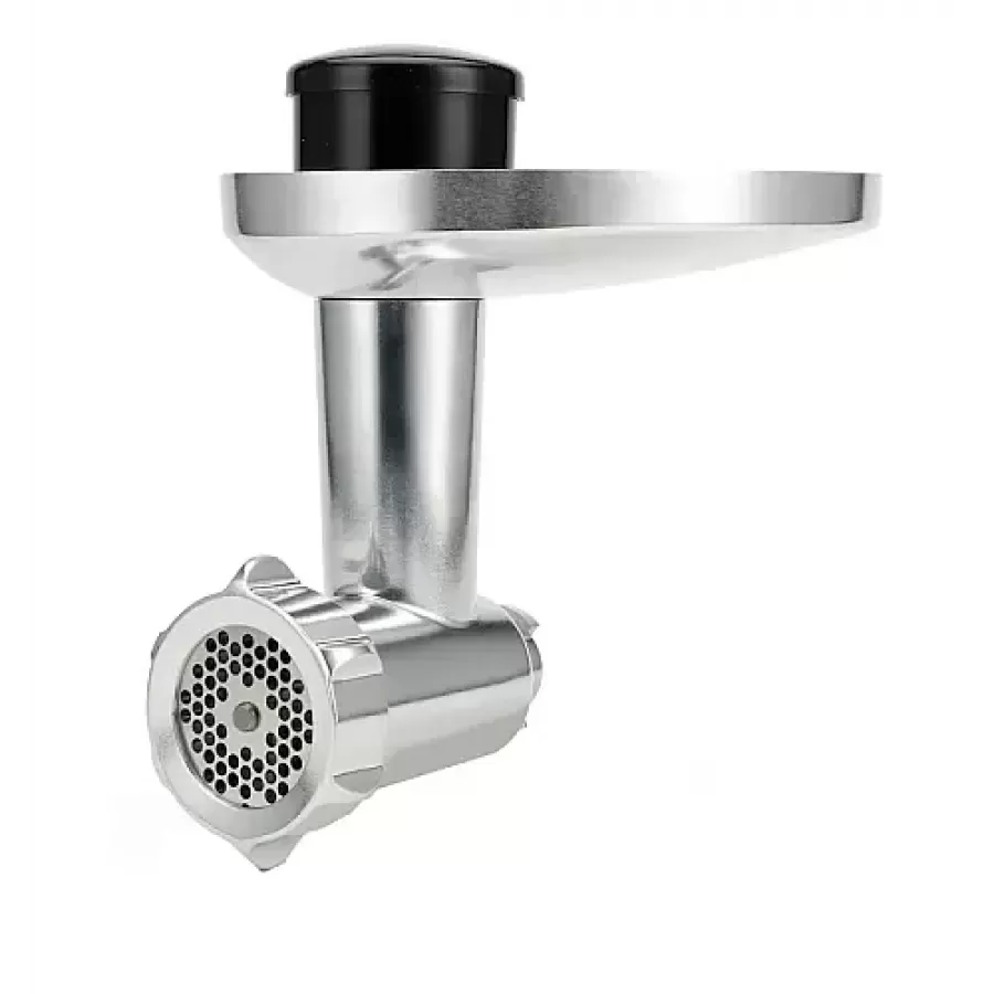 Accesoriu mașina de tocat pentru roboții de bucătărie Kenwood, KAX950ME, 3 site de tocat, accesoriu cârnați, accesoriu kebbe (Argintiu) — imaginea 2