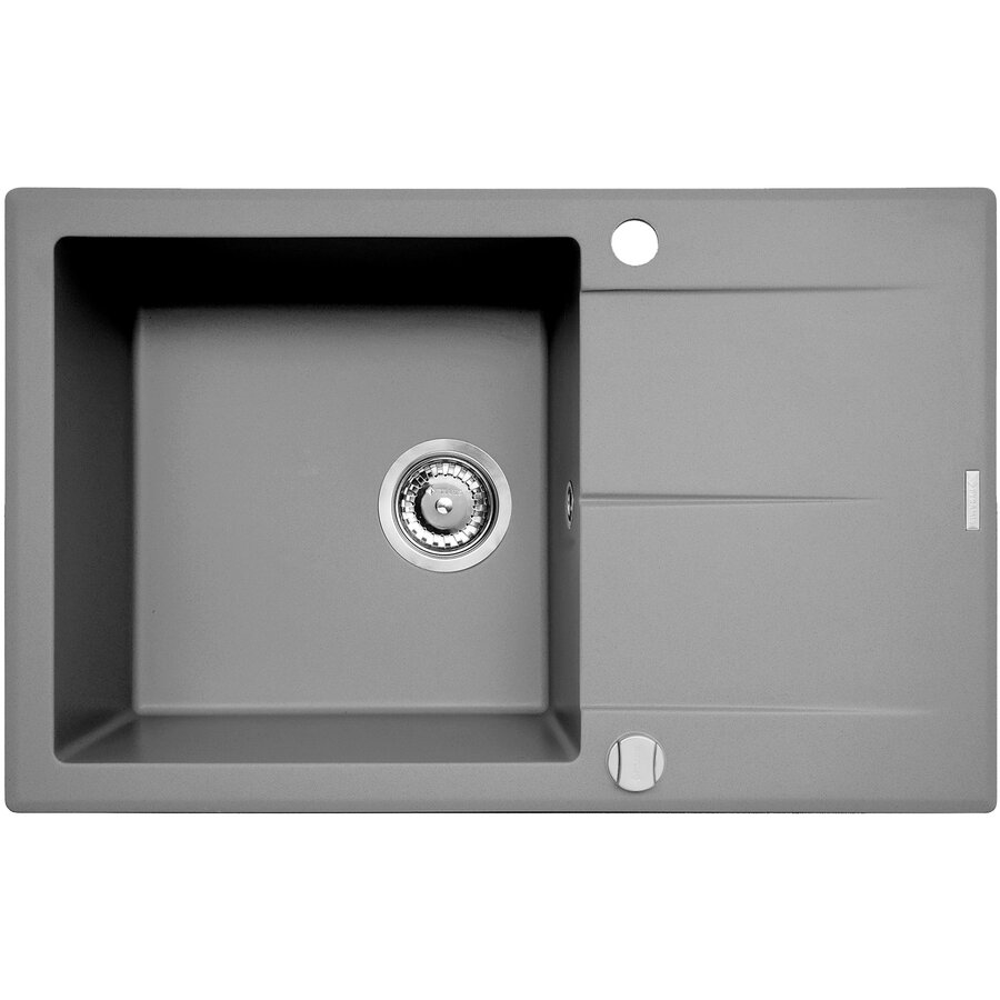 Chiuveta Bucatarie Keros 76x48 1B 1D Gri