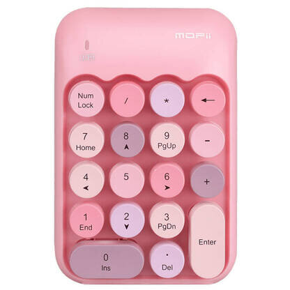 Tastatura Wireless Numeric Keypad  X910 Roz