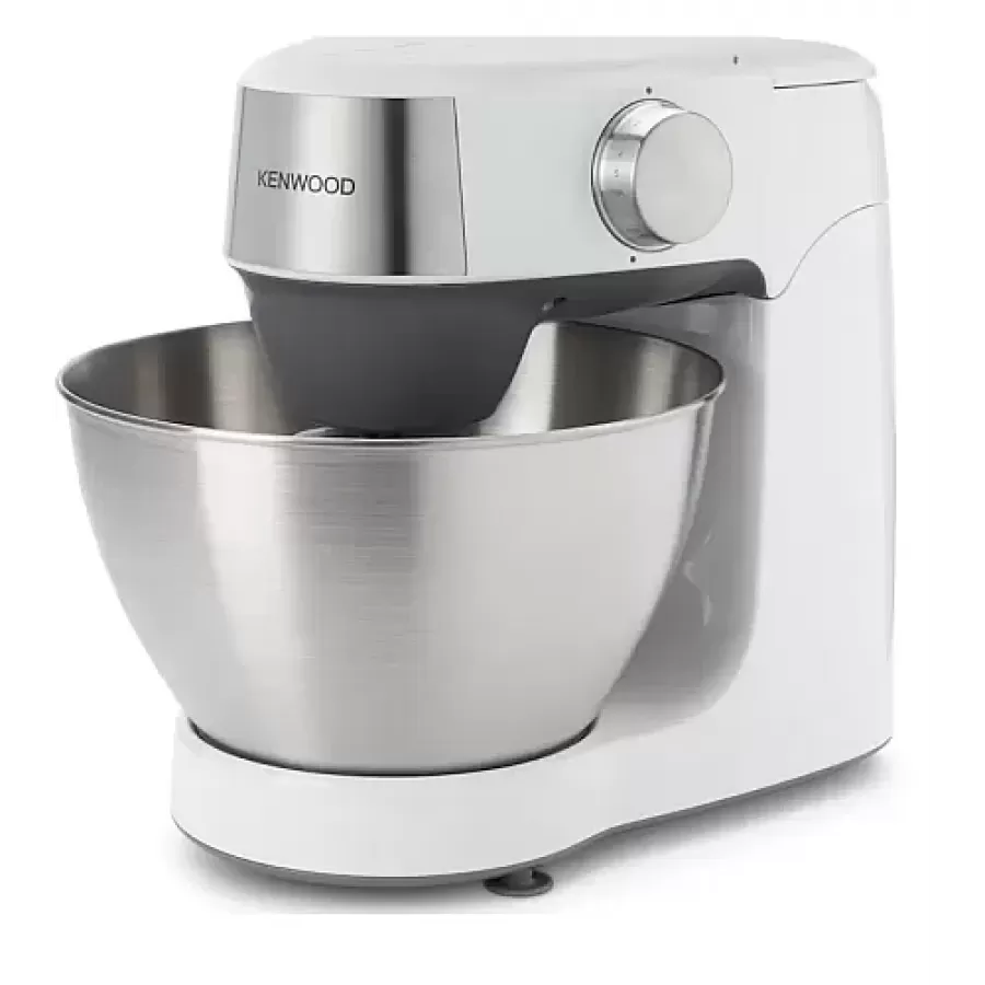 Robot de Bucătărie Kenwood Prospero+ KHC29.J0WH 1000W Vas 4.3L Blender Sticlă 1.2L Procesor Alimente 1.4L Presă Citrice 3 Accesorii Patiserie 6 Viteze Alb/Gri