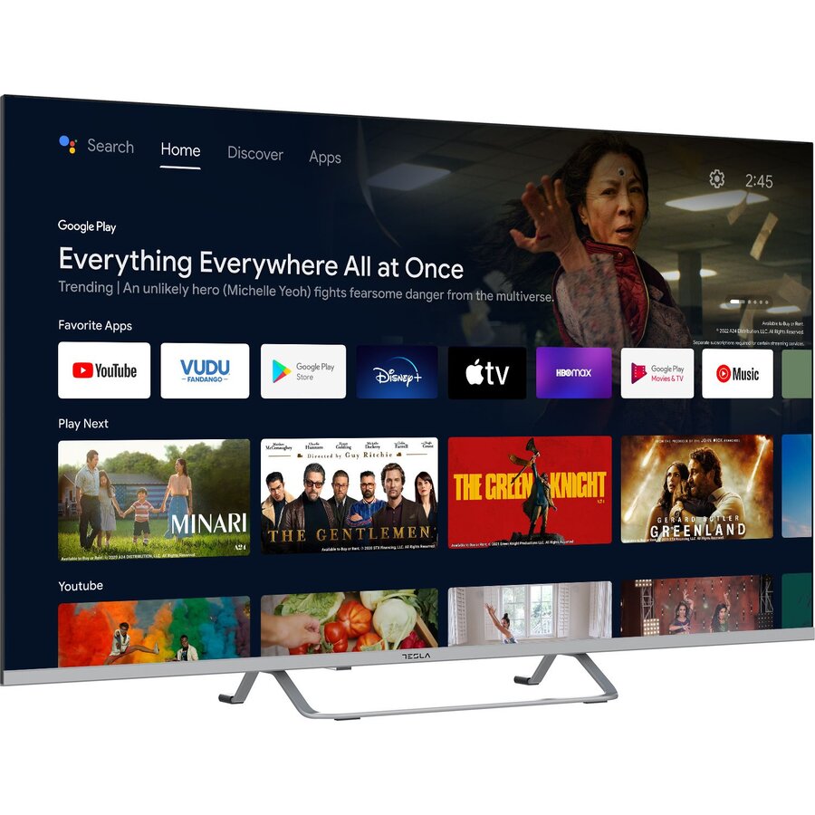Televizor 55E635SUS Android 11 139Cm UHD Argintiu