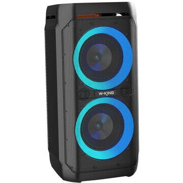 Boxa Portabila T11 Wireless Bluetooth 100W Negru