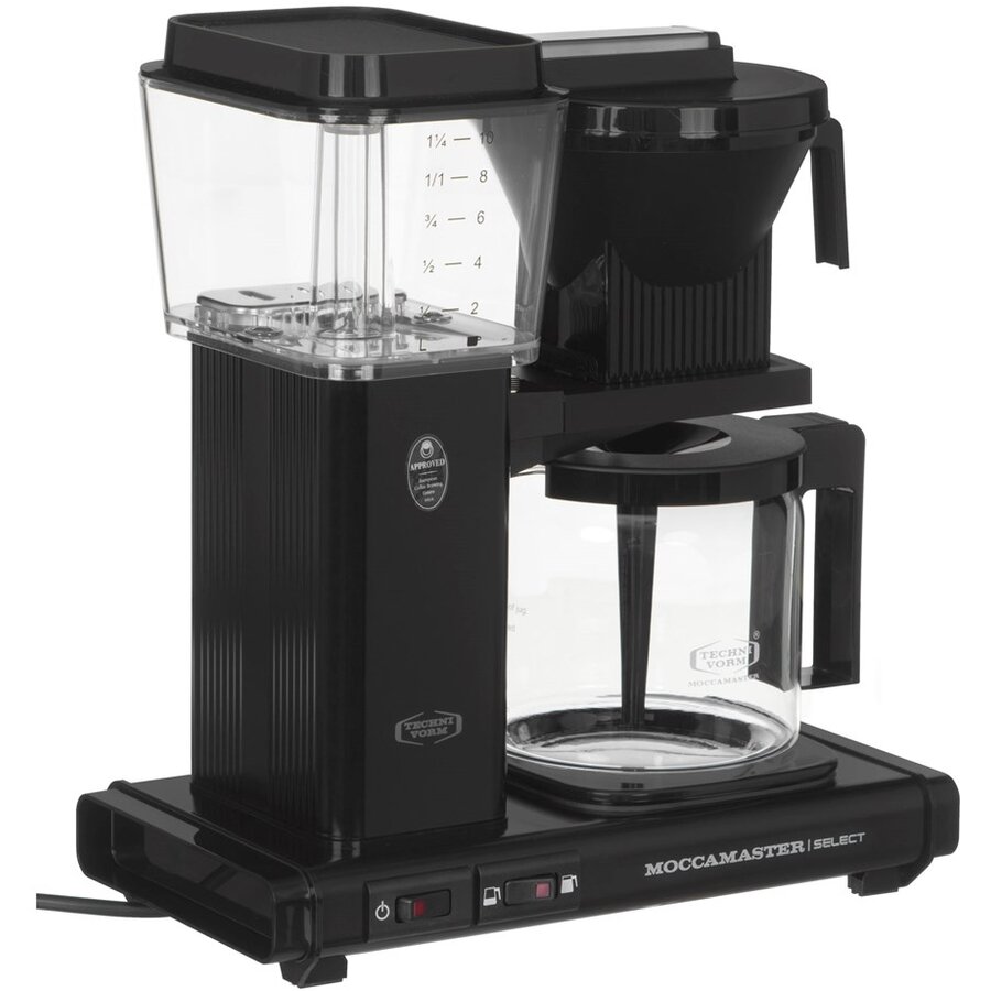 Cafetiera Semi-Automata KBG Select 1.25l 10xCesti 1520W Negru