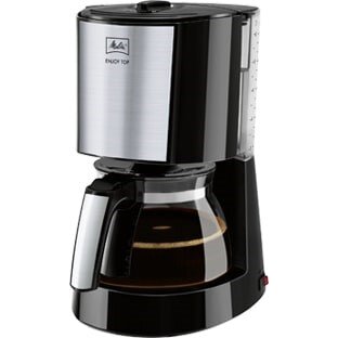 Cafetiera Enjoy Top 1017-04 10xCesti 1.25l 1000W Negru/Argintiu