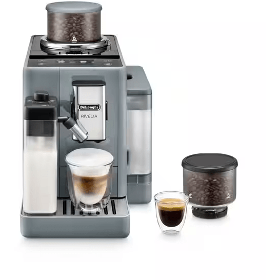 Espressor Cafea Automat EXAM440.55.G Rasnita Tehnologia LatteCrema Hot 19bar 1.4l Gri
