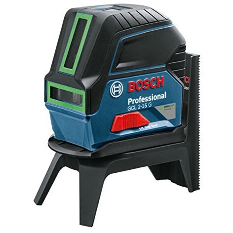 Bosch GCL 2-15 G - line laser - blue / black - with green laser lines