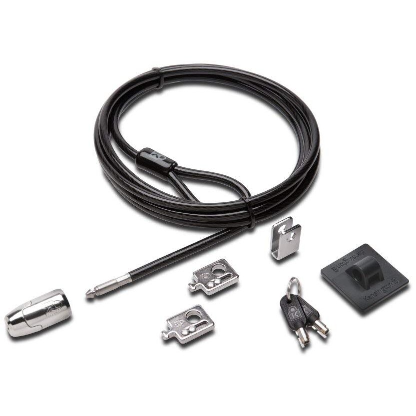 Kit Cablu de Securitate Locking System 2.0 (K64424WW) Lungime Cablu 2.4M Negru