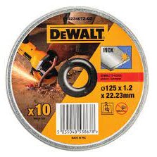 cutting disc DT42340TZ-QZ stainless steel - flat 125mmx1.2mm