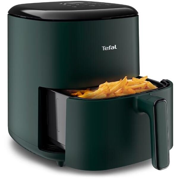 Friteuza EY245310 Easy Fry Max 5L 1500W 10 Programe Automate Ecran Tactil Vas Detasabil Antiaderent Oprire Automata Verde