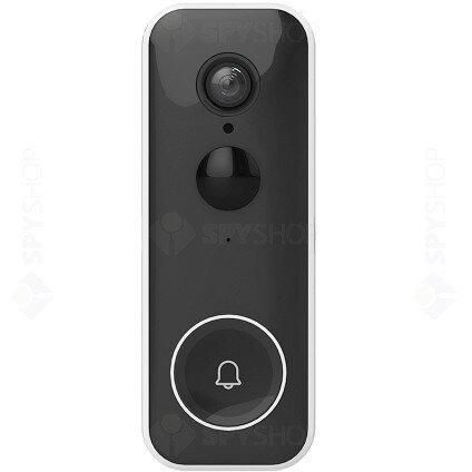 Sonerie Video Smart SV-VDB-1A-W WiFi Detectie Persoane Control Aplicatie Microfon Zoomx8 IP65 Negru