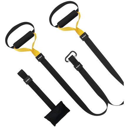 Benzi Antrenament Rebel TRX P3-1 Active Poliester Maxim 500kg Negru