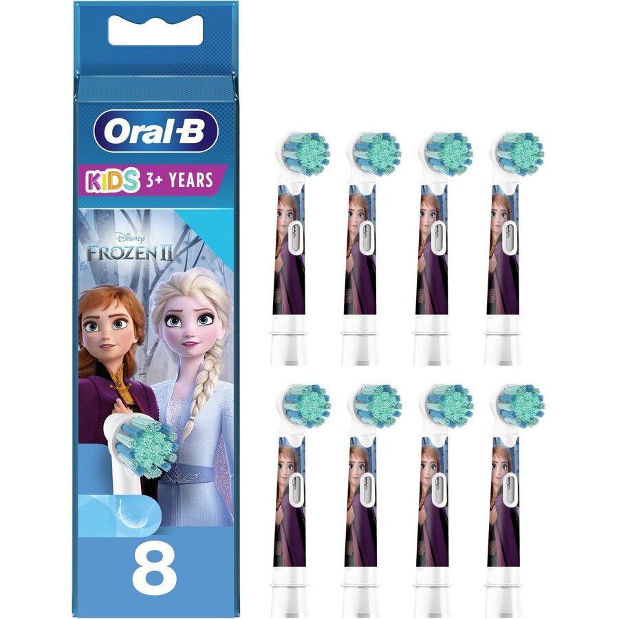 Oral-B Kids Frozen 8pcs, brush attachment (white)