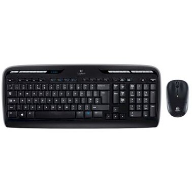 Kit Tastatura + Mouse MK330 Wireless Negru