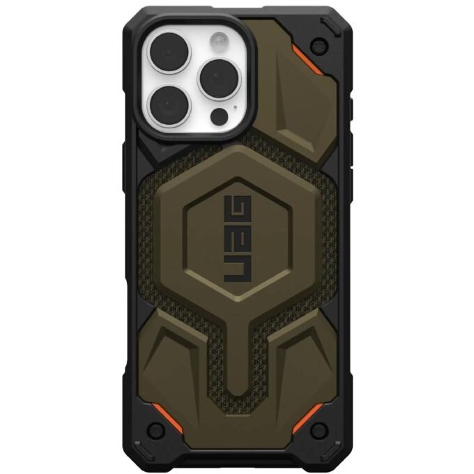 Husa UAG Monarch Pro pentru iPhone 16 Pro Max Kevlar Element Green