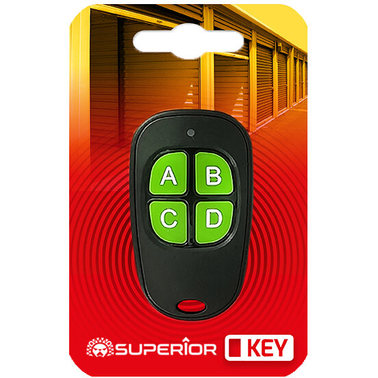 Telecomanda Universală RF Superior Compatibilă Porți Și Bariere Cu Frecvență Fixa 433.92Mhz Necesită Telecomanda Originală Pentru Copiere Negru
