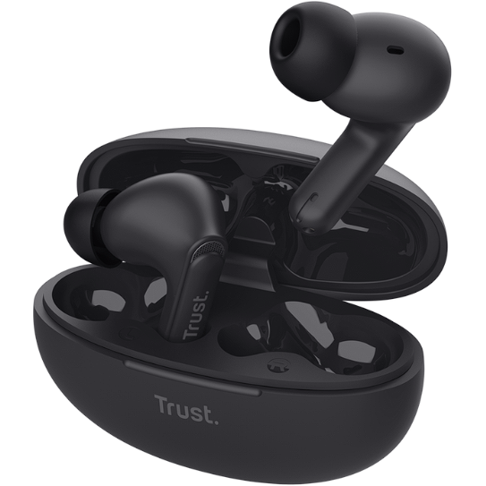 Casti Telefon Yavi Earbuds Wireless Negru