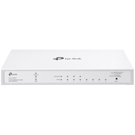 Switch 8-Port Gigabit Smart with 4-Port PoE+ Alb