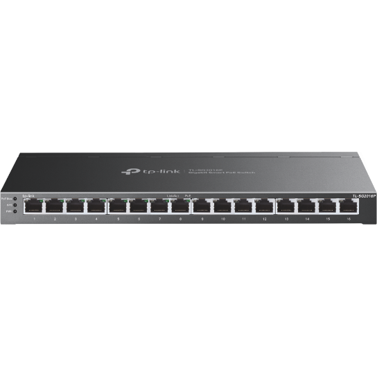 Switch POE16-Port Gigabit Smart 8-Port Gigabit PoE+ 120 W PoE Budget Negru