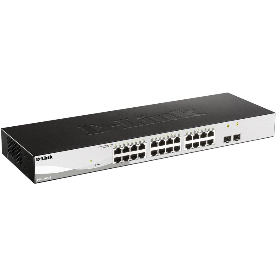 Switch 26-PORT-GIGABIT SMART Negru