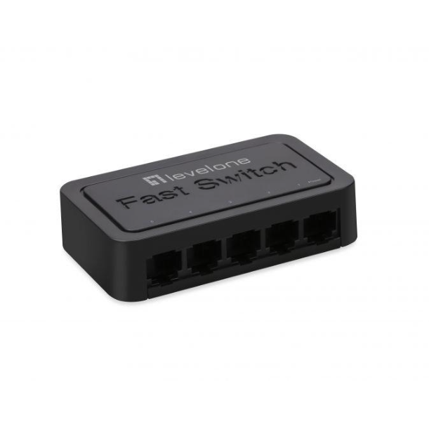 Switch FEU-0512 5-Port Fast Ethernet Negru