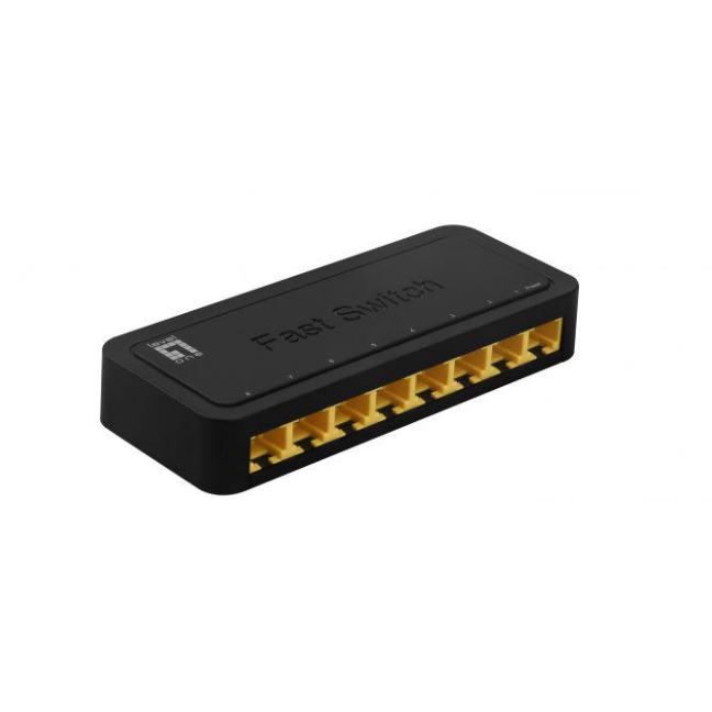 Switch FEU-0812 8-Port Fast Ethernet Negru