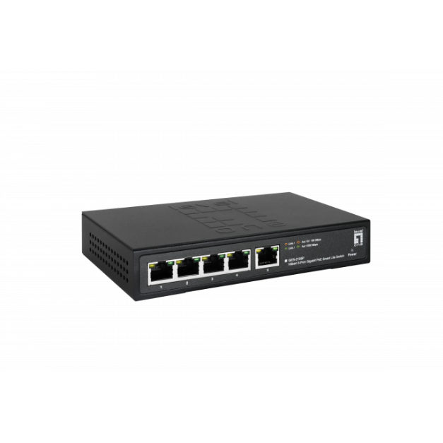 Switch GES-2105P 5-Port Gigabit PoE Smart Lite Negru