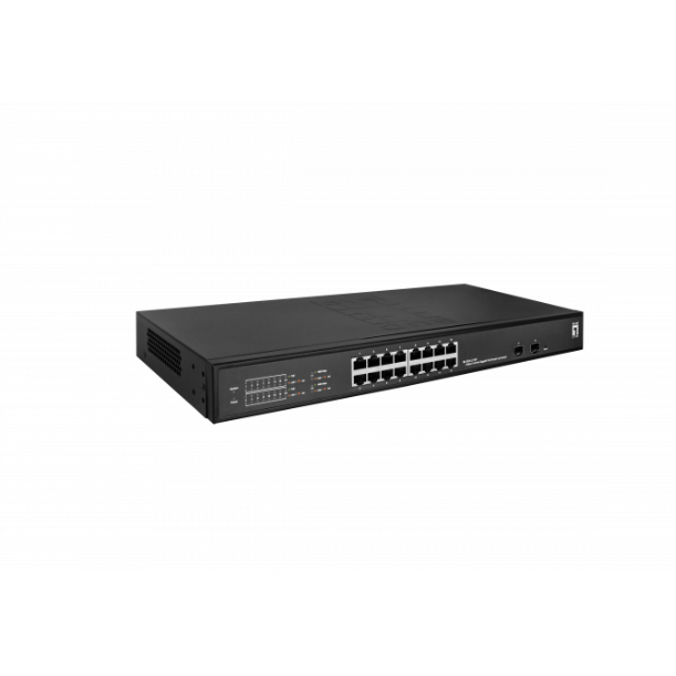 Switch GES-2118P 18-Port Gigabit PoE Smart Lite Negru