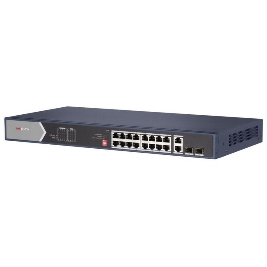 Switch Gigabit 16 Porturi 4XHIPOE 12XPOE Negru