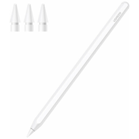 Touch Pen Indicator LED Baterie Li-Ion Incarcare Magnetica Wireless Compatibil Ipad Alb