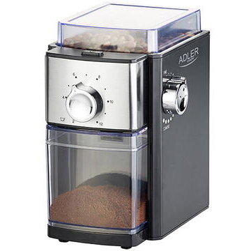 Rasnita de Cafea AD 4448 Electrica Capacitate 250G 300W Negru/Argintiu