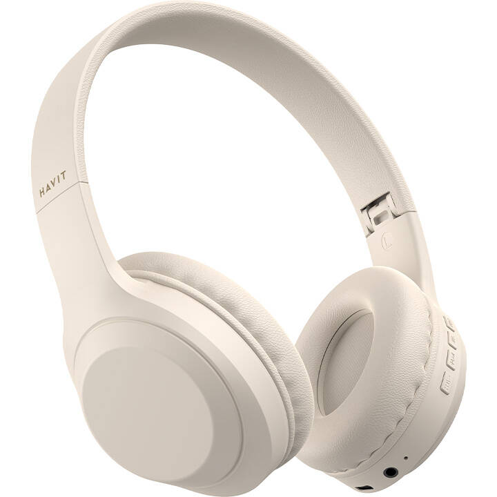 Casti H628BT Bluetooth 200mAh Bej
