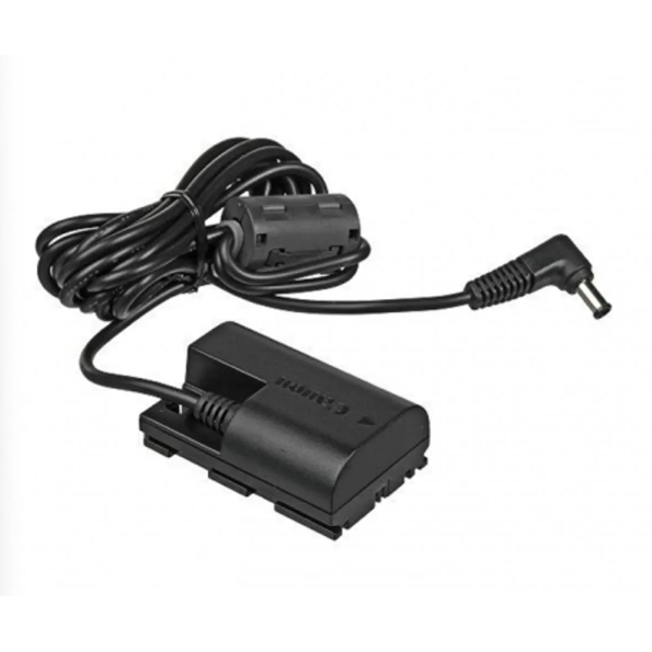 Adaptor DR-E6  5DIII  6D  6DII  7DII  70D  80D  5DS R  5DS  EOS R Negru