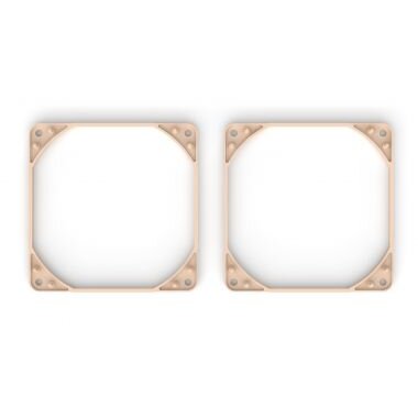 Set 2 Garnituri NA-IS1-12 Sx2 pentru Ventilatoare 120MM Bej