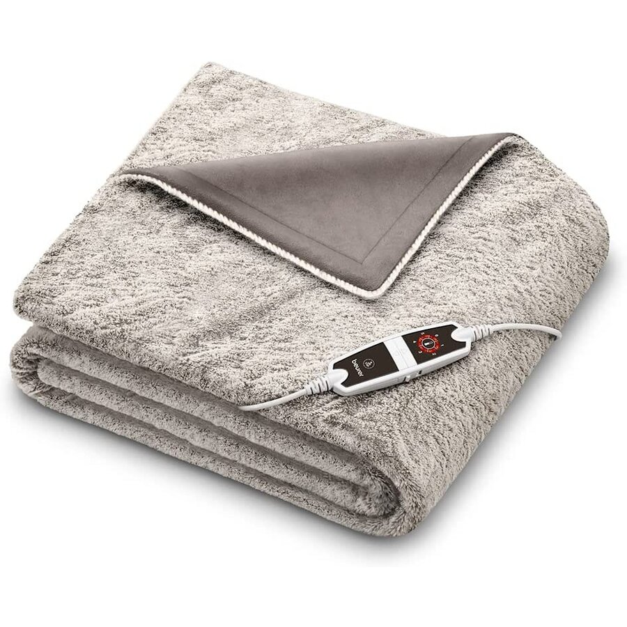 Incalzitor corporal XXL Heat blanket HD 150 Nordic, electric blanket (grey, 150 x 200 cm)