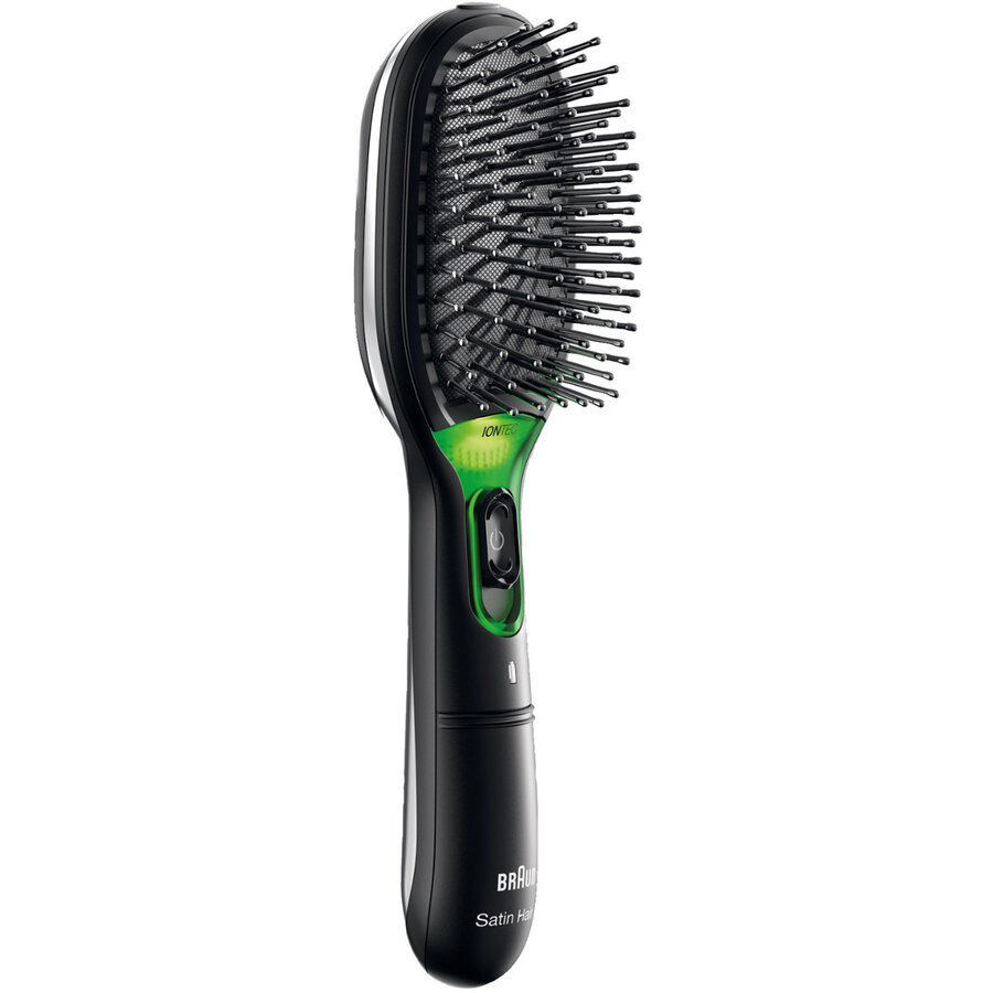 Satin Hair 7 BR710, brush (black/green)