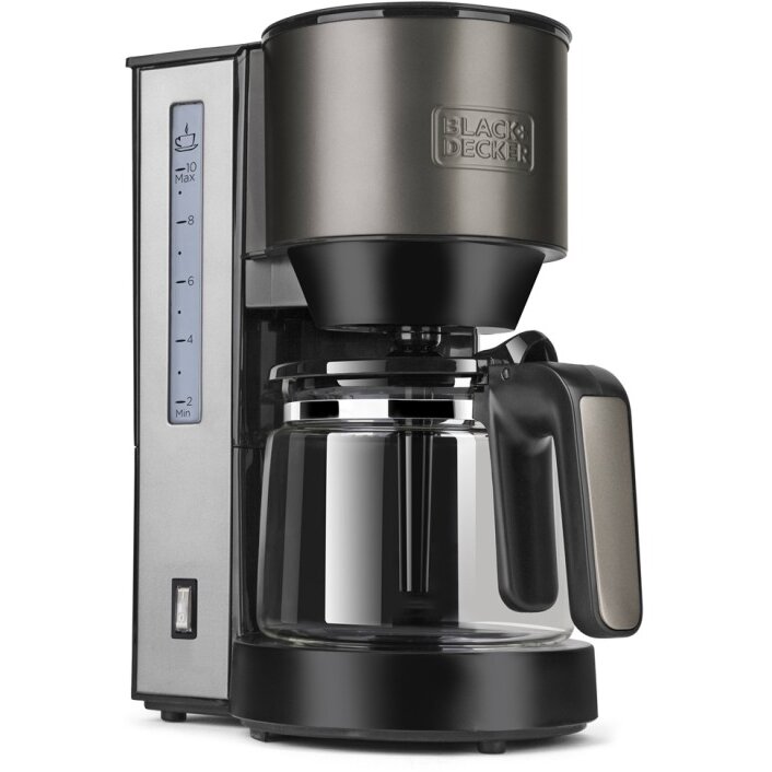 Cafetiera BXCO870E 1.25L 870W Negru/Gri