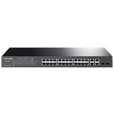 Switch Smart PoE T1500-28PCT  24 Port Negru
