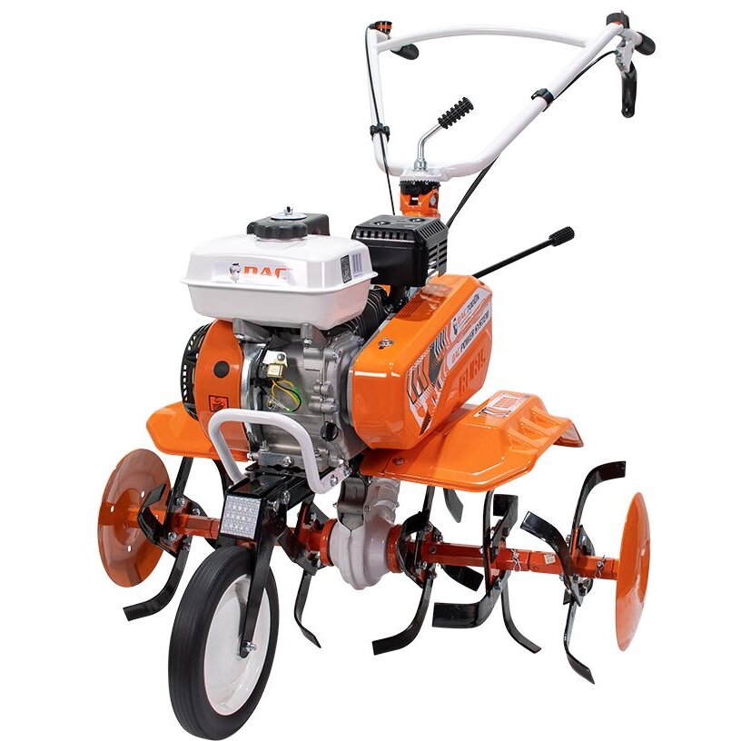 Motosapa Ruris DAC 7000K 7CP 208CC + Roti Cauciuc Pornire Manuala