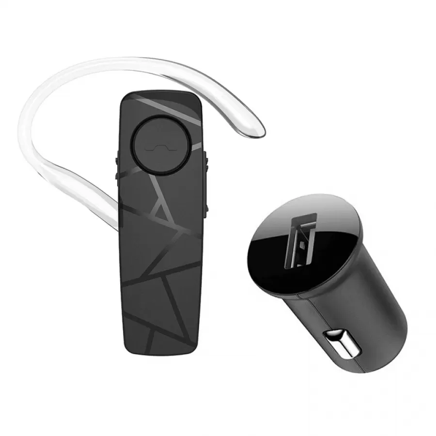 Casca Tellur Vox 60 Cu Incarcator Auto Bluetooth Negru