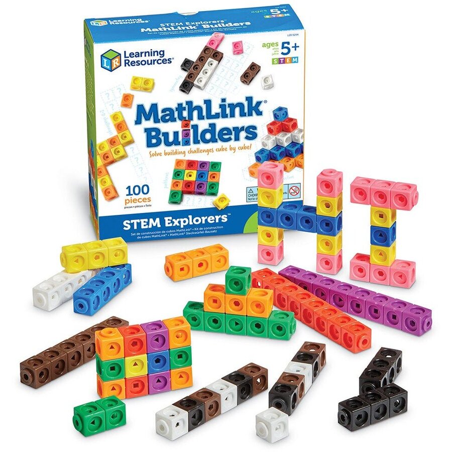 Set MathLink® - Constructii 3D 5 Ani+ Multicolor