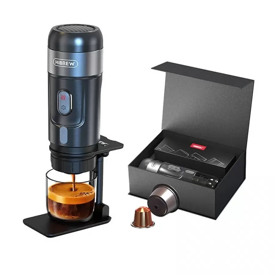 Espressor Cafea HiBREW H4A-Premium 3 In 1 15 Bar 80W 60Ml Negru