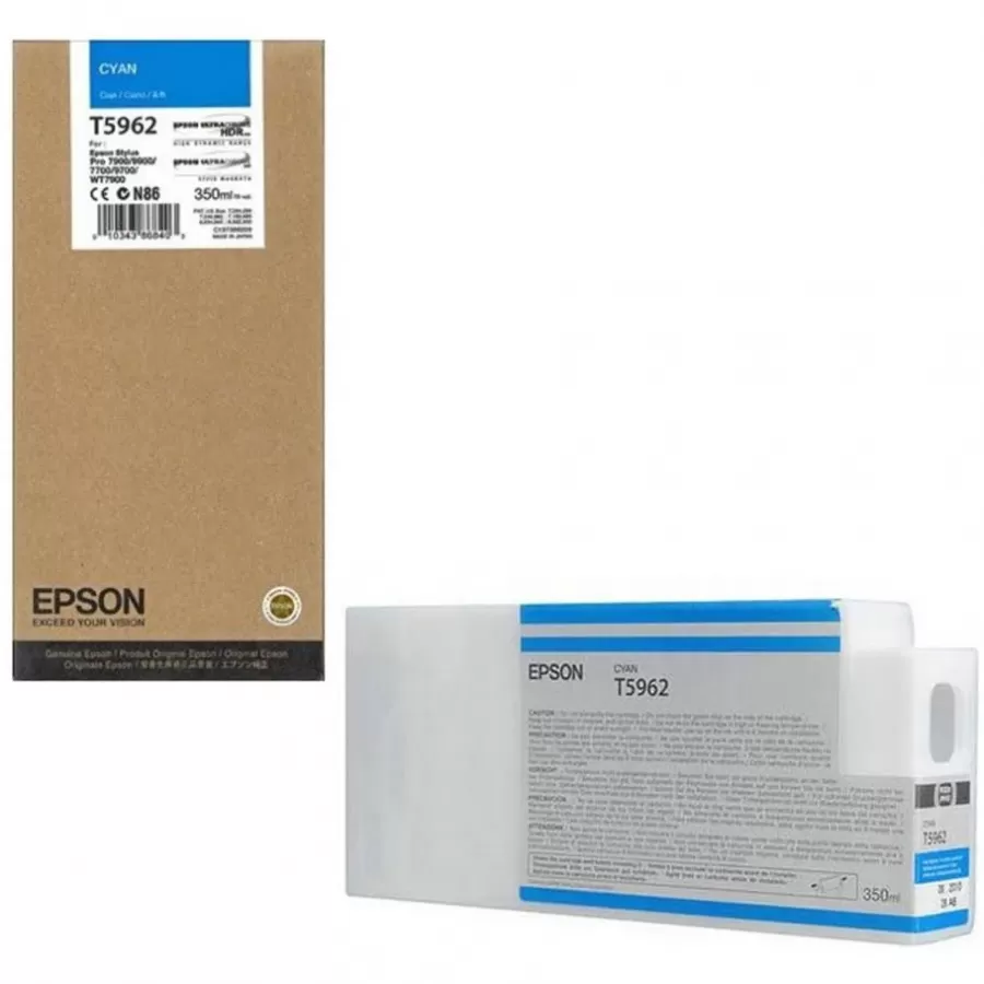Cartuș Cerneală Capacitate Mare Epson T5962 / C13T596200 350ML Cyan