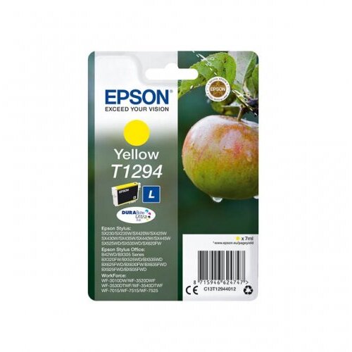 Cartuș Cerneală Epson T1294 (C13T12944012) 7ML Yellow