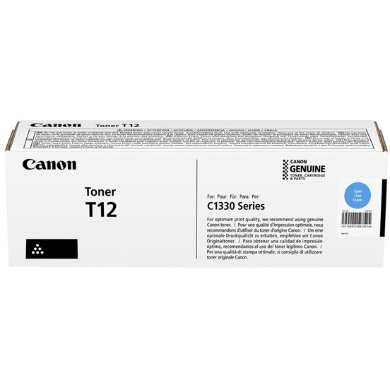 Toner Canon T12C 5097C006AA Cyan