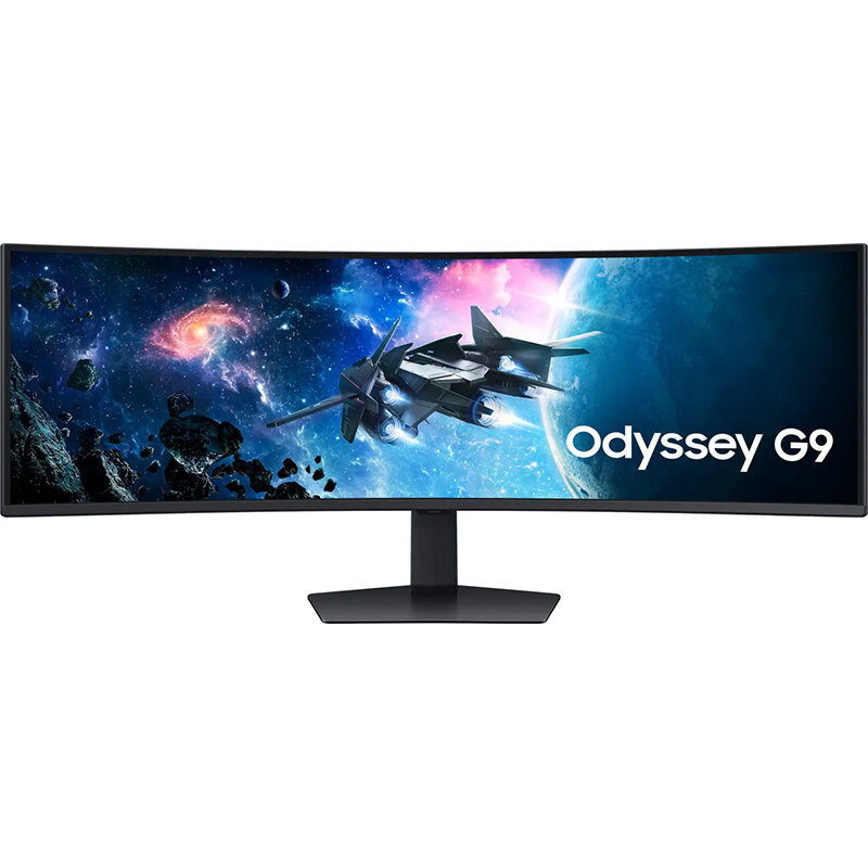 Monitor LED Gaming Curbat Odyssey G9 G95C S49CG954EU 49 inch DQHD VA 1ms 240Hz Silver