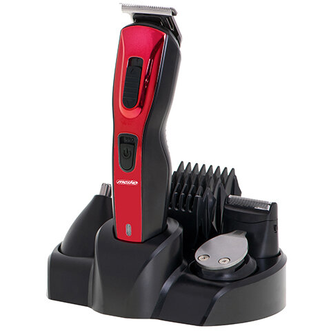 Trimmer Multifunctional pentru Par / Barba / Corp MS2931 5in1 Maxim 48W Negru/Rosu
